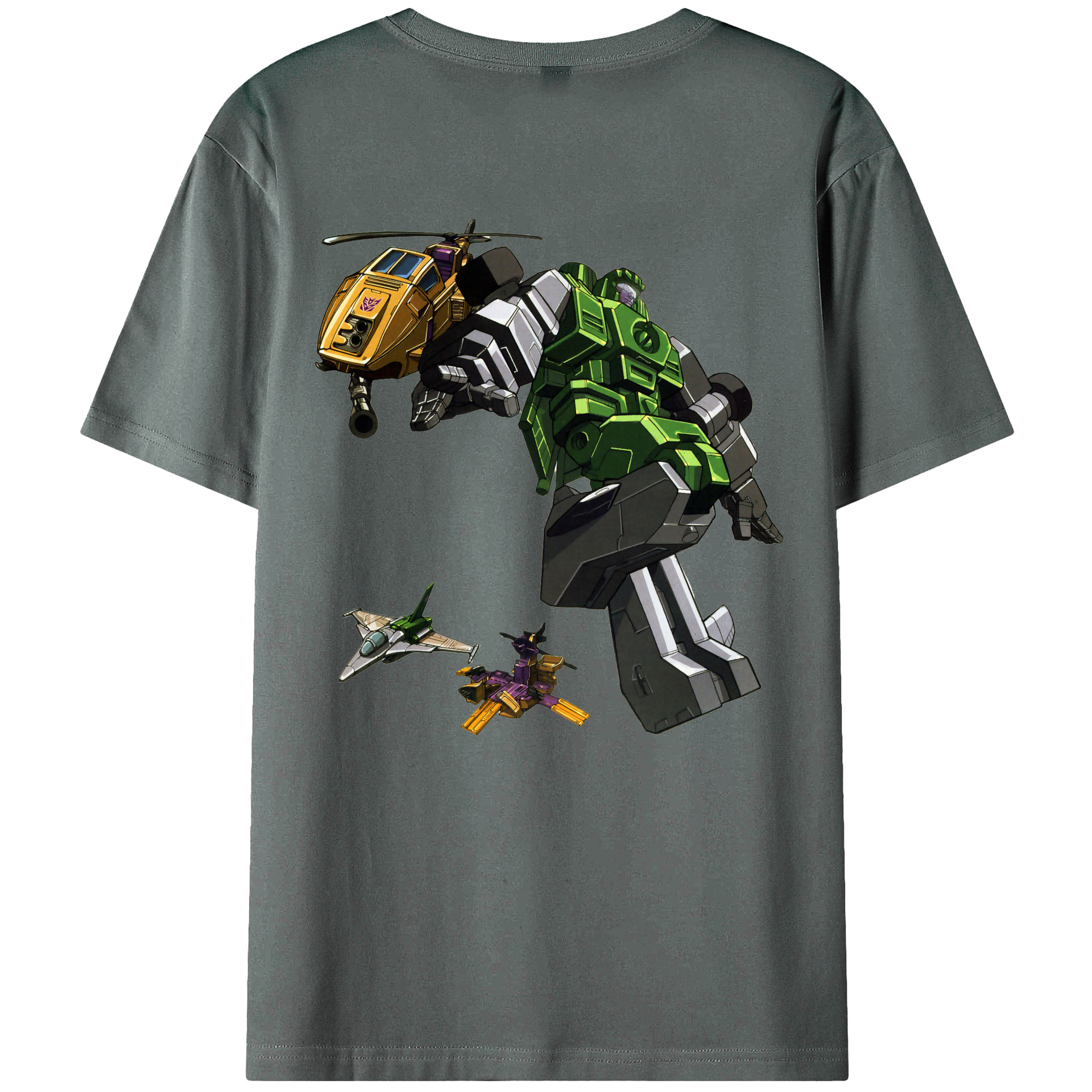 （画像用）  綿100％ メンズ半袖Tシャツ（バックプリント） 通気性